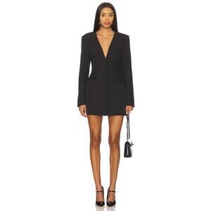 ALL THE WAYS Elizabeth Blazer Dress in Black